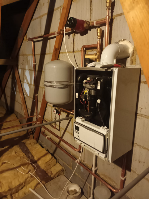 Combiboiler installation in Portsmouth